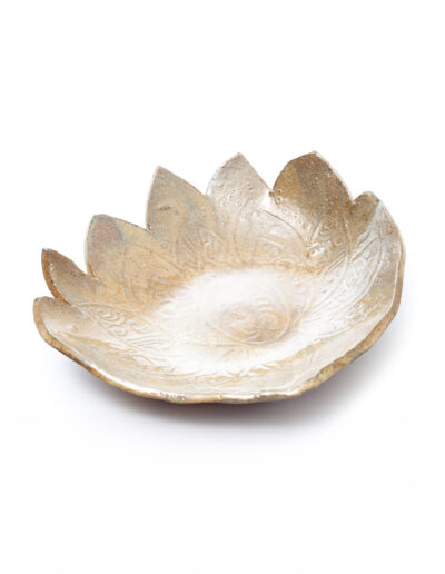 Plat feuille kaki HT