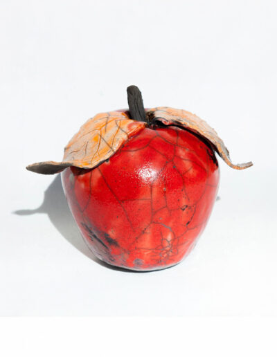 Pomme Raku rouge