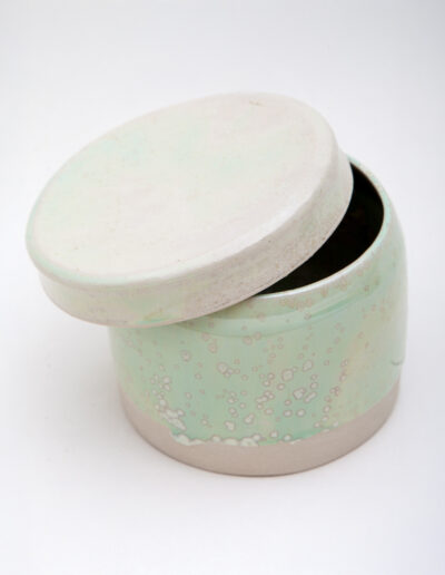 Pot couvercle HT vert pâle