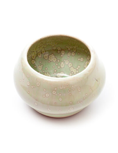 Vase boule vert pâle HT