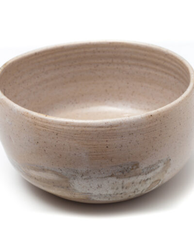 Bol émail beige granite HT