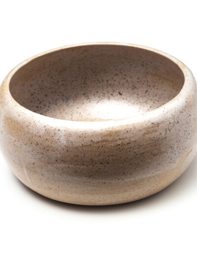 Bol émail beige granite HT